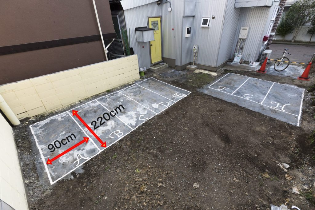 世田谷区若林 月極バイク駐車場